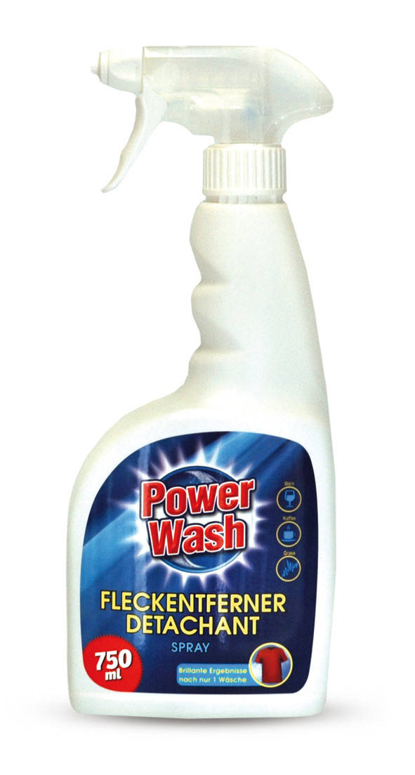 

Спрей пятновыводитель для белья Power Wash 750 мл