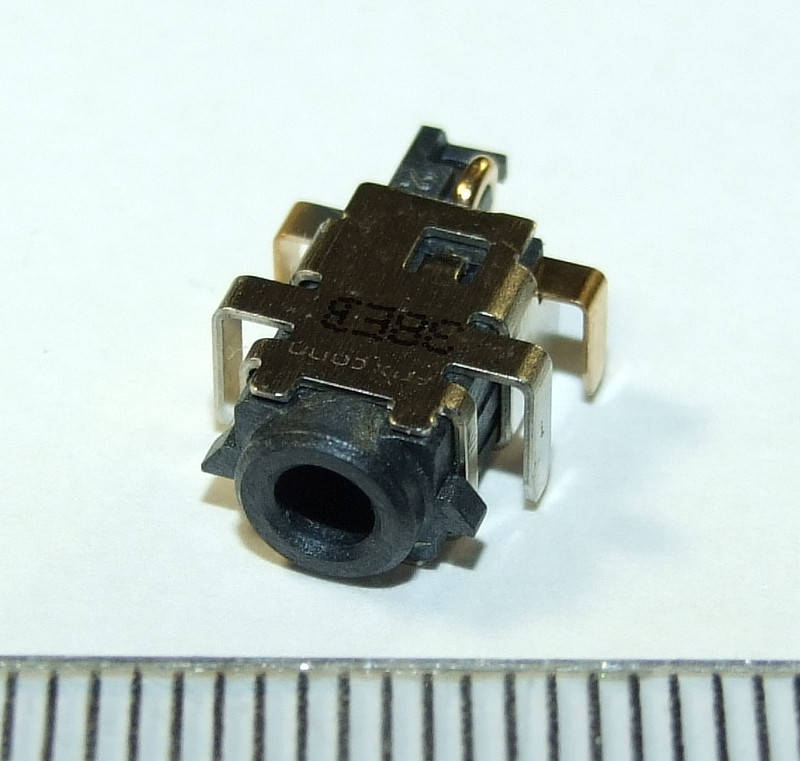 

N090 Разъем, гнездо питания для нетбука ASUS EeePC X101 X101H X101CH 2.5x0.7мм