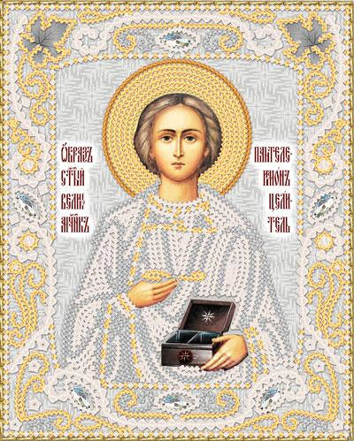 

Схема для вышивки бисером Св. Мч Пантелеймон Целитель РИК-5022