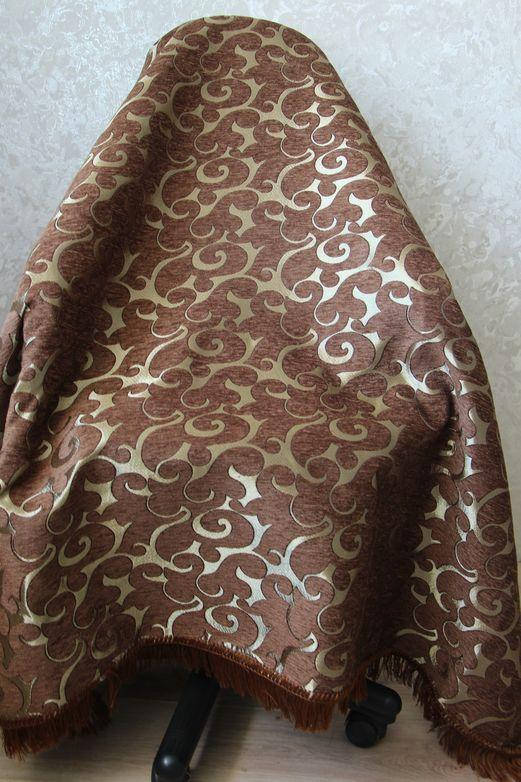 

Дивандек коричневый на диван и два кресла