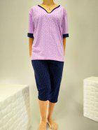 

Домашний костюм легкий (бриджи + футболка) 52 Сиреневый (429835-1)