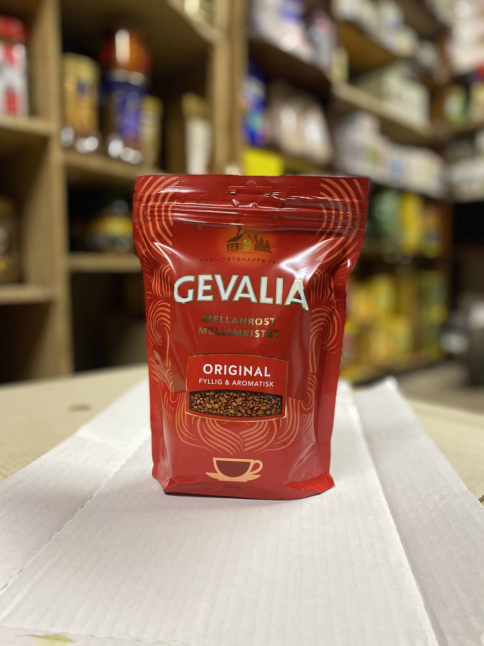 

Кофе растворимый Gevalia Mellanrost Original 200 гр