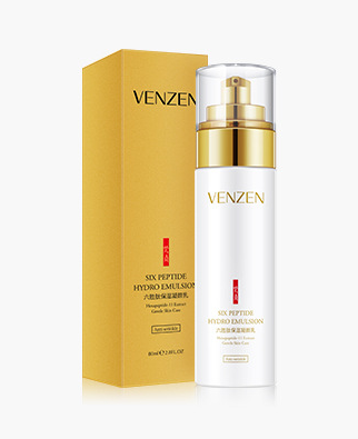 

Антивозрастная лосьон-эмульсия для лица Venzen Six Peptide 80мл
