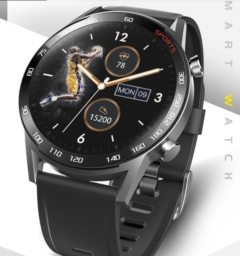 

Хорошие умные смарт часы мужские, Круглые часы наручные для мужчин черные