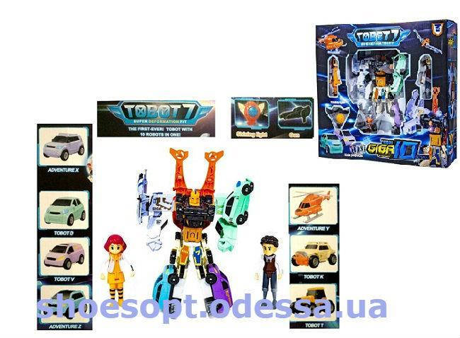 

Трансформер Тобот Гига 7 - Гига 10 Tobot 10в1, Разные цвета