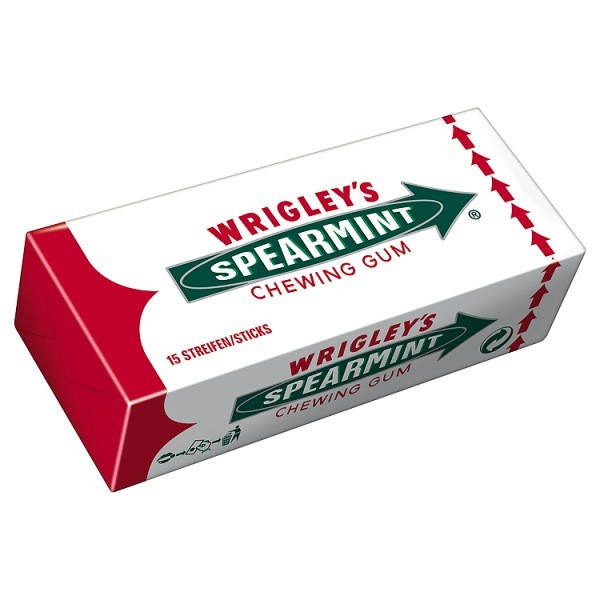 

Жевательная резинка Wrigley’s Spearmint 15 пластинок Германия