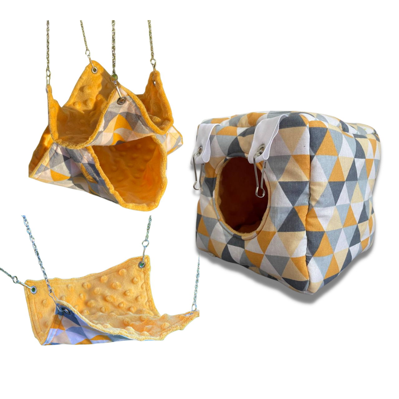 

Набор домиков для грызунов "Геометрия" S