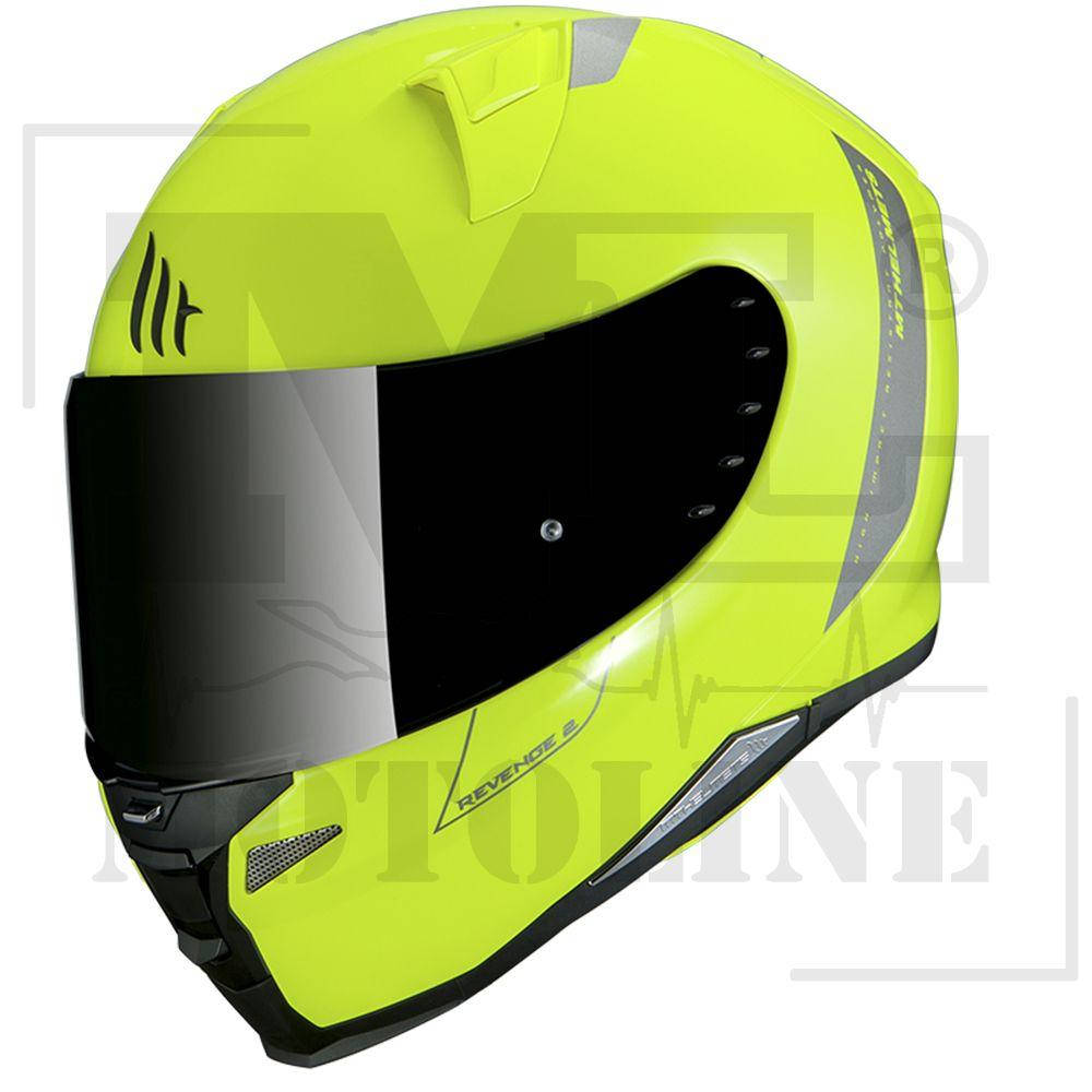 

Шлем MT Helmets Revenge 2 желтый глянцевый