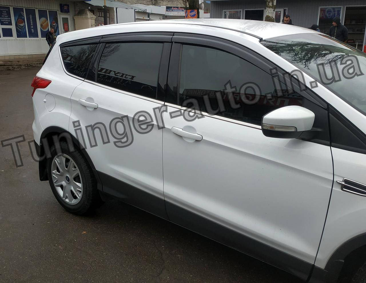 

Ветровики, дефлекторы окон Ford Kuga/Escape 2013-2019 6шт. (Autoclover/D084/Корея)