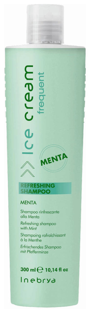 

Освежающий шампунь с мятой Inebrya Frequent Ice Cream Refreshing Shampoo 300 мл.