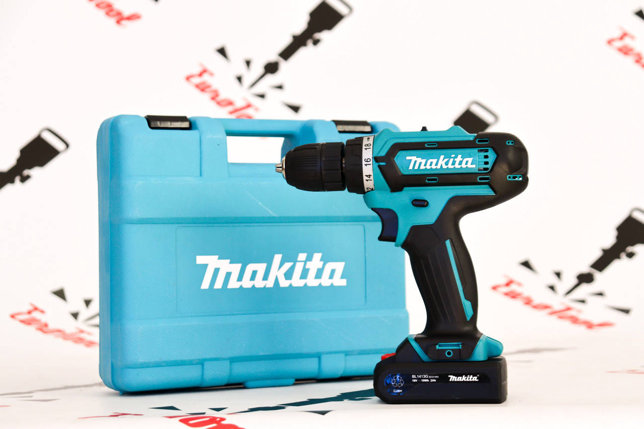 

Шуруповерт - дрель Makita DF332D | 18V, 2Ah, Li-ion | + Кейс / Гарантия