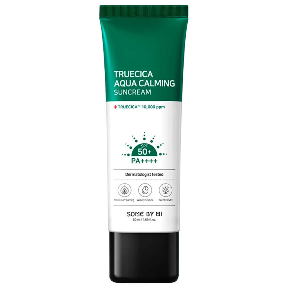 

Солнцезащитный крем с комплексом центеллы Some By Mi Truecica Aqua Calming Sun Cream SPF 50+ PA ++++