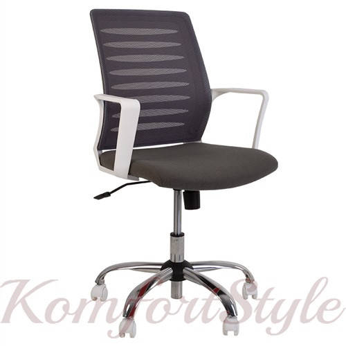 

Кресло компьютерное Webstar (Вебстар) white chrome, Белый
