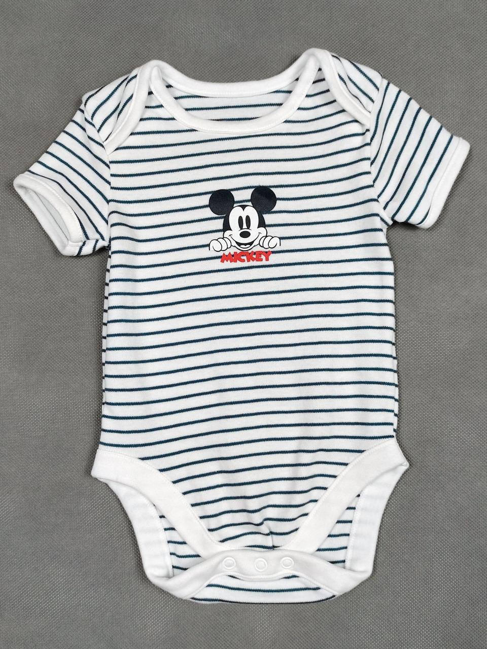 

Бодик для мальчика с коротким рукавом George, 12-18м (80-86см)