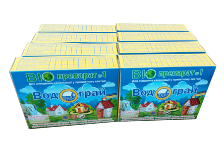 

Биопрепарат Водограй 3 кг для выгребных ям