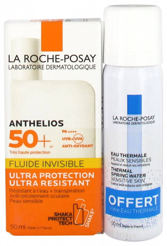 

La Roche-Posay Anthelios Fluide SPF 50 и термальная вода в подарок