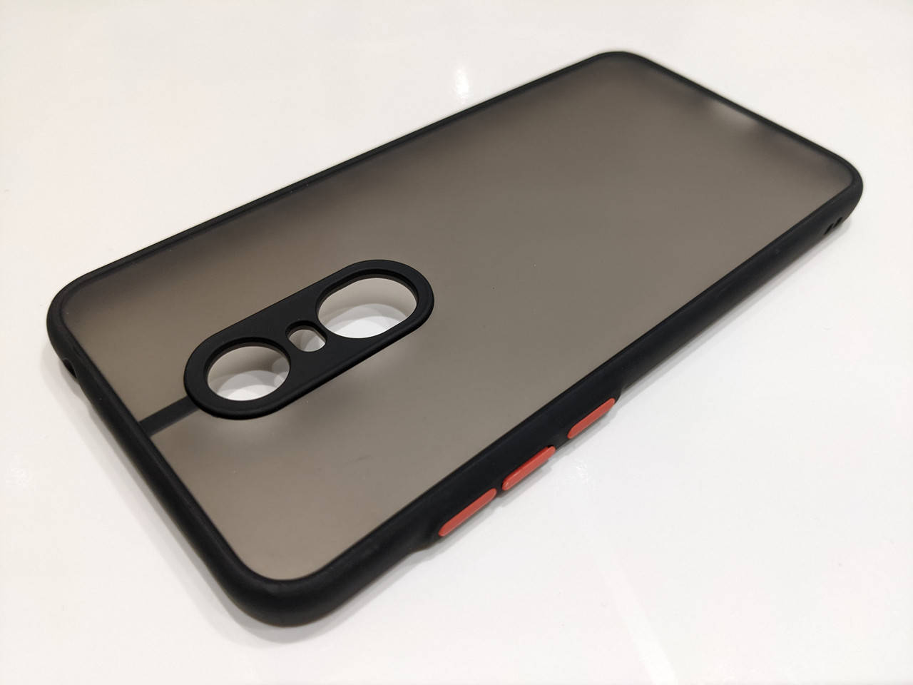 

Противоударный матовый чехол для Xiaomi Redmi 5 Plus Черный