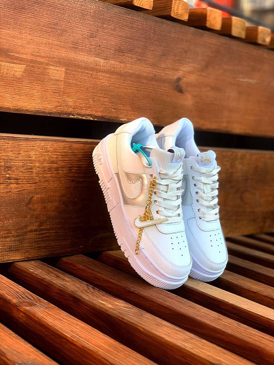 

Женские кроссовки nike air force 1 pixel/ женские кроссовки найк аир форс 1 пиксель 38, Белый