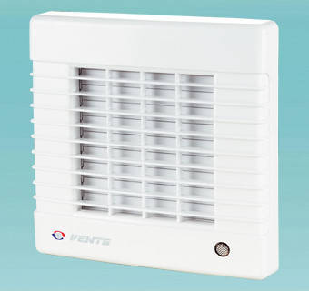 

Бытовой вентилятор с авто-жалюзи Вентс 125 МА, Белый