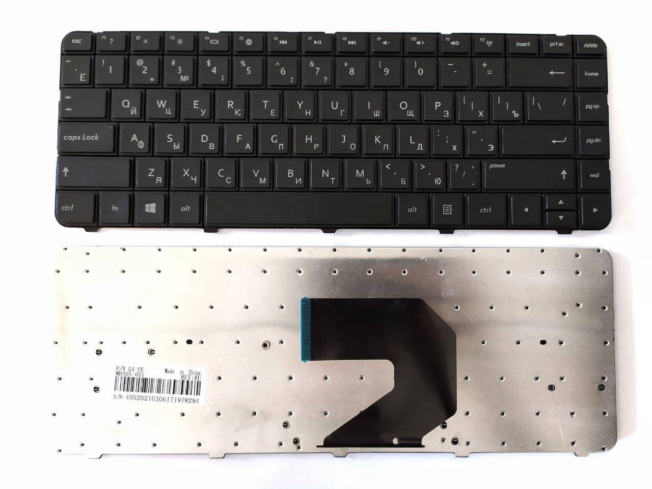 

Клавиатура HP Pavilion G6-1304 G6-1305 G6-1306 G6-1350 G6-1351 G6-1353, Черный