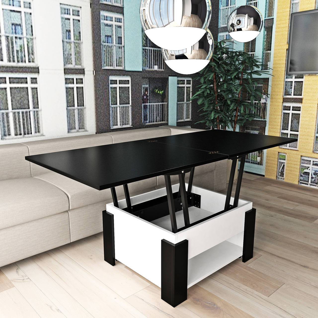 

Стол трансформер раскладной Лямбда