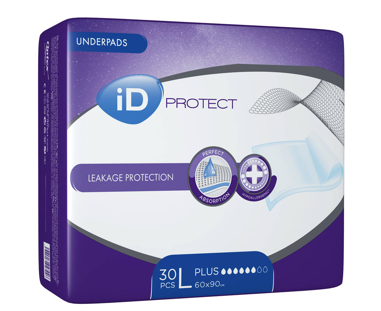 

Пеленки iD Expert Protect Plus 90x60 см. 30 шт.