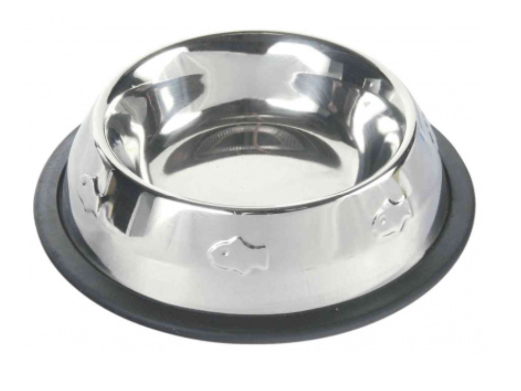 

Trixie TX-24870 миска из нержавеющей стали с чеканкой 0,2л