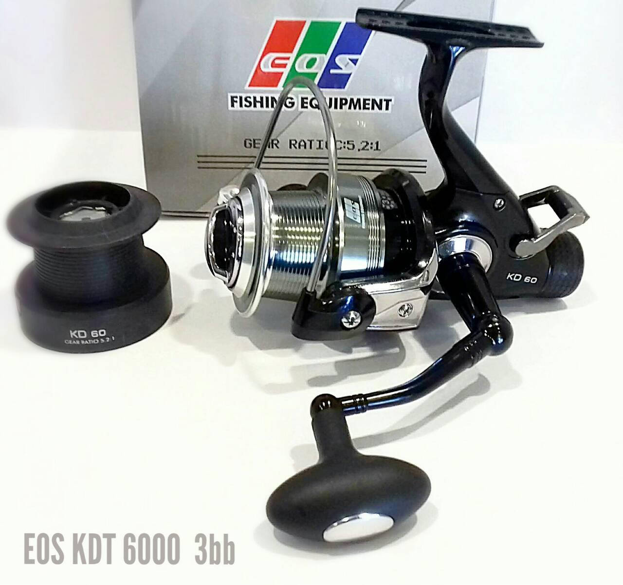 

Катушка EOS KDT , 3+1 (фидерная, карповая с бейтраннером