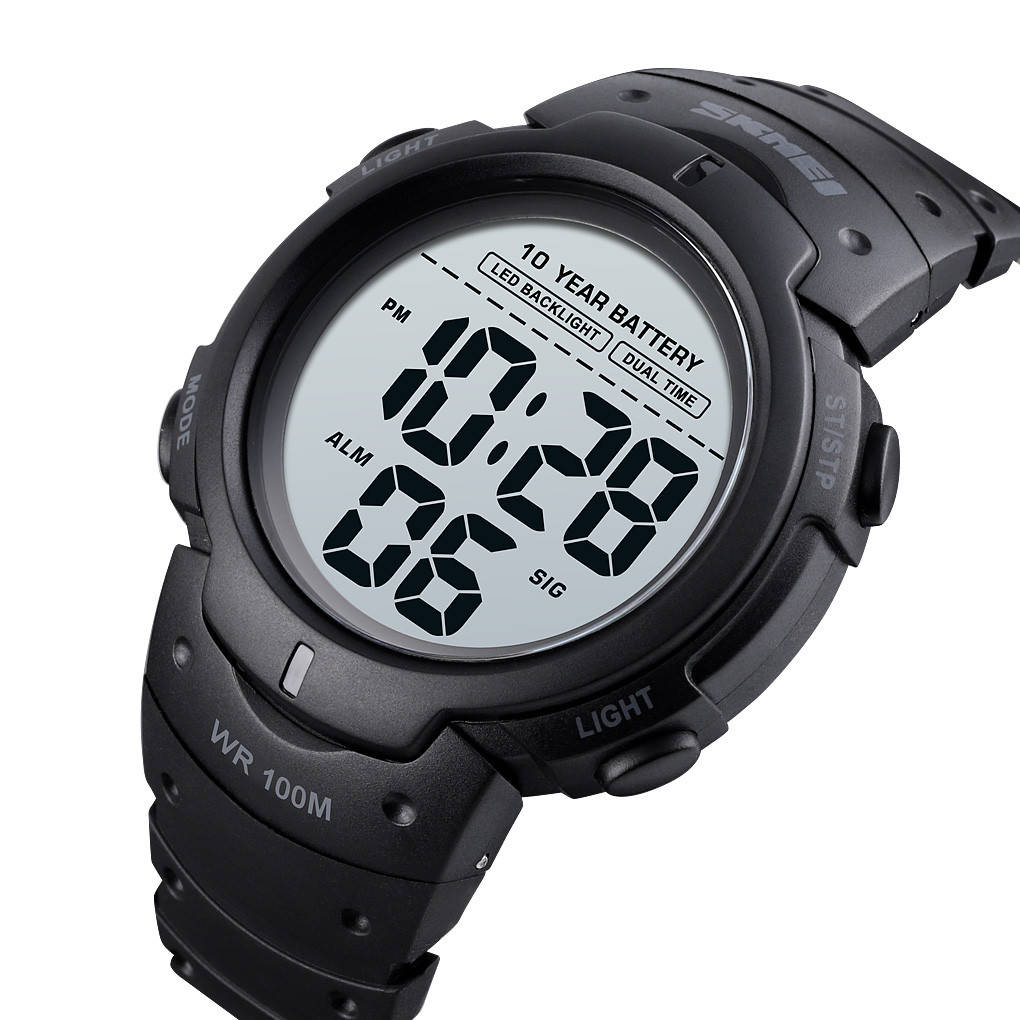 

Мужские спортивные часы Skmei 1560 Черные