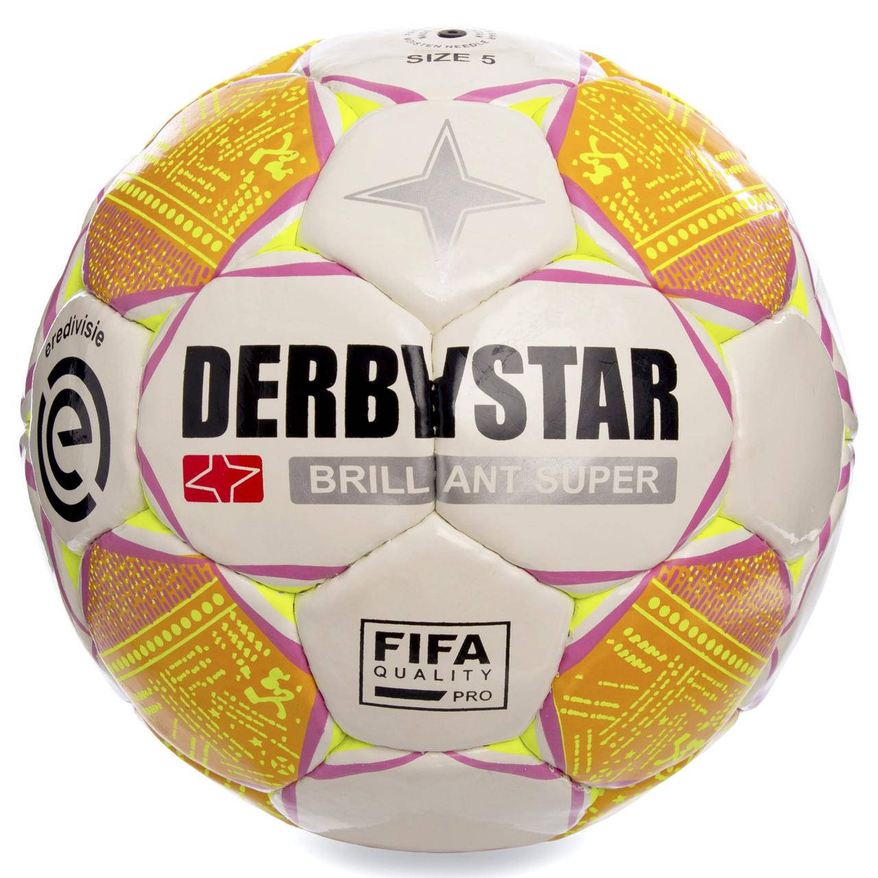 

Мяч футбольный BRILLIANT SUPER DERBYSTAR размер 5 FB-2187