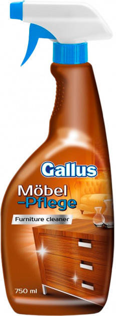 

Средство для чистки мебели Gallus Mobel-Pflege 750 мл