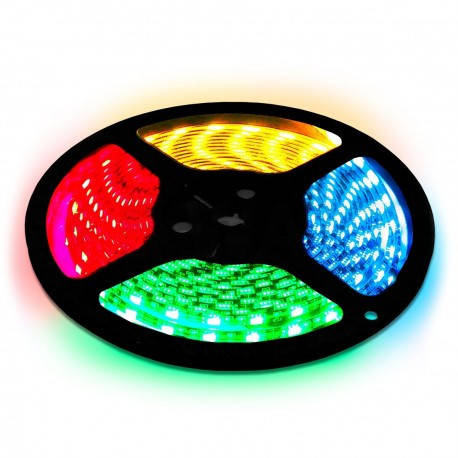 

Светодиодная лента RGB в силиконе (влагозащищенная) 12 вольт 14.4W 60led smd5050