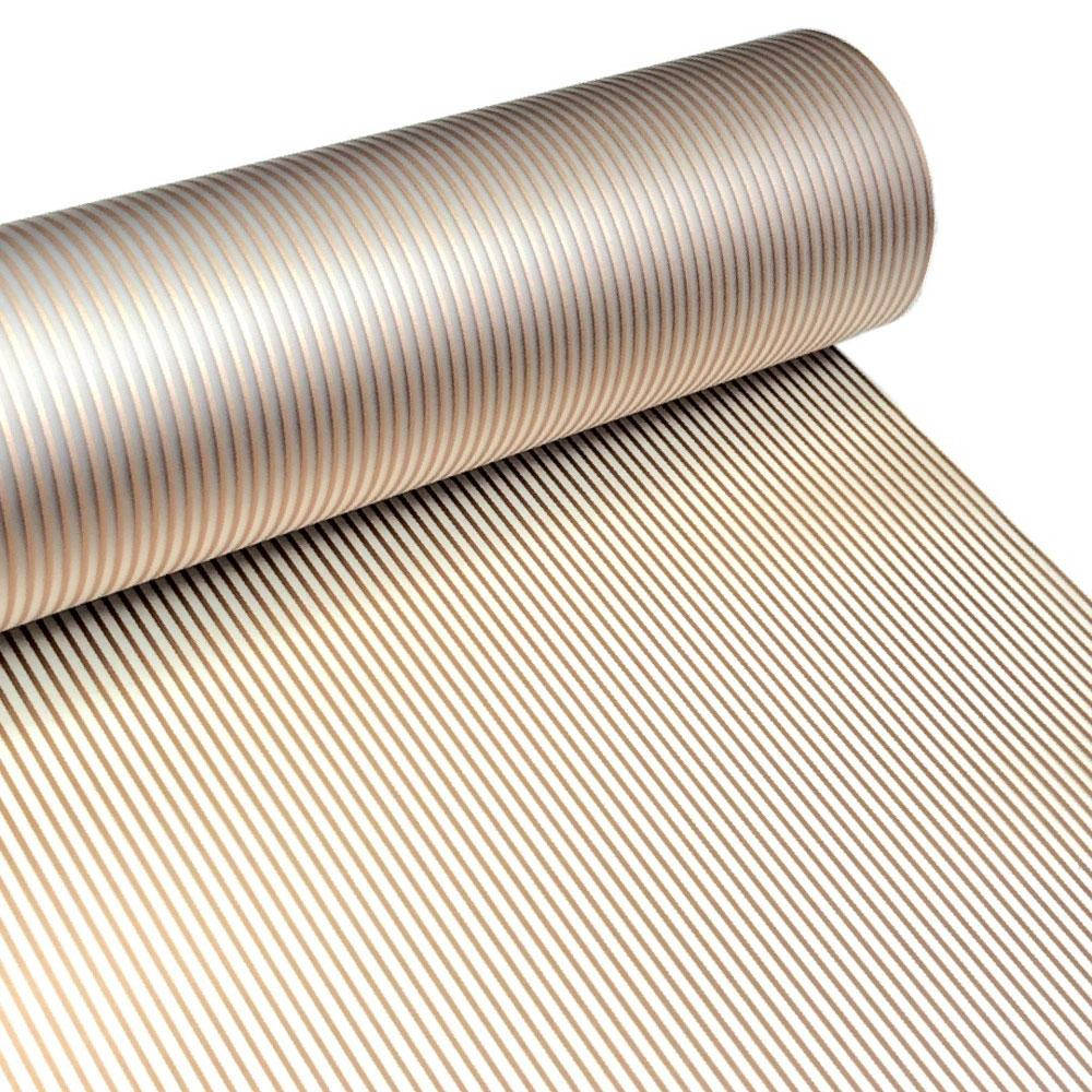 

Тонированная пленка (калька), золотистые полосы на прозрачном 70см х 9м