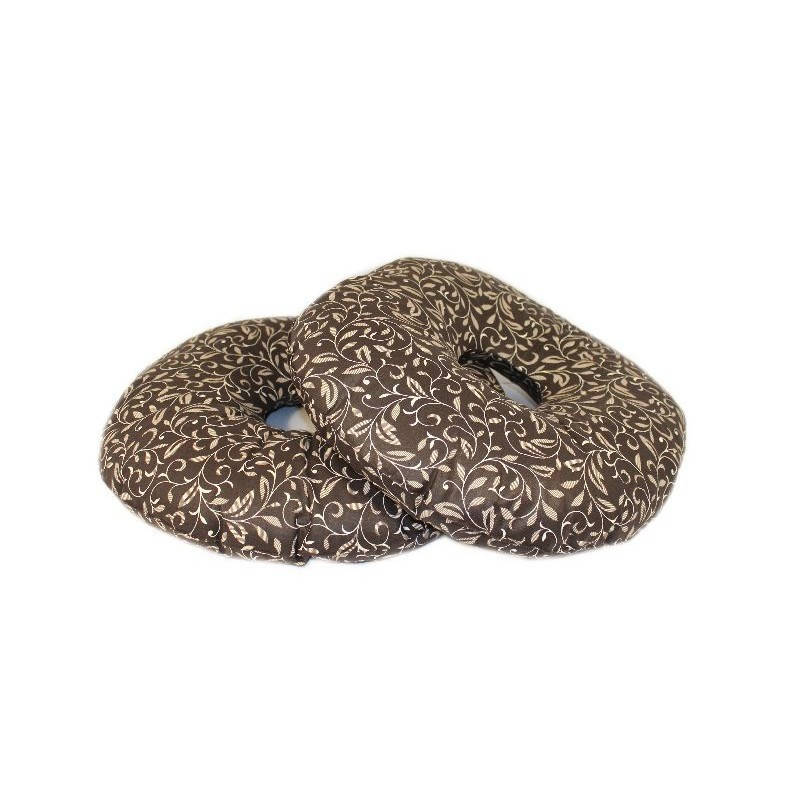 

Подушка-кольцо от геморроя 10х45 см ,тк.Голд (с гречневой шелухой)