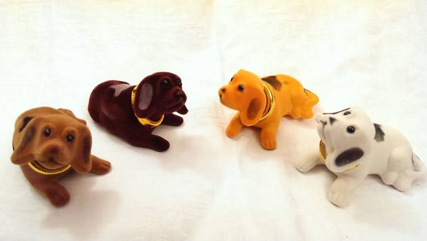 

Игрушка на торпеду "Собака" коричневая Мини, Коричневый