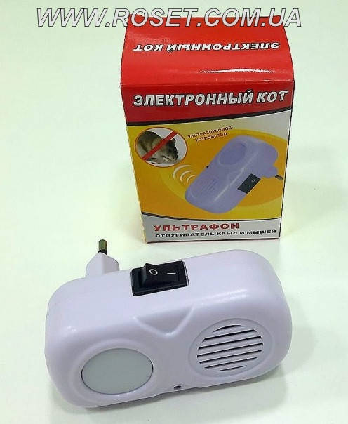 

Электронный ультразвуковой отпугиватель крыс и мышей - Ультрафон (Электронный Кот)