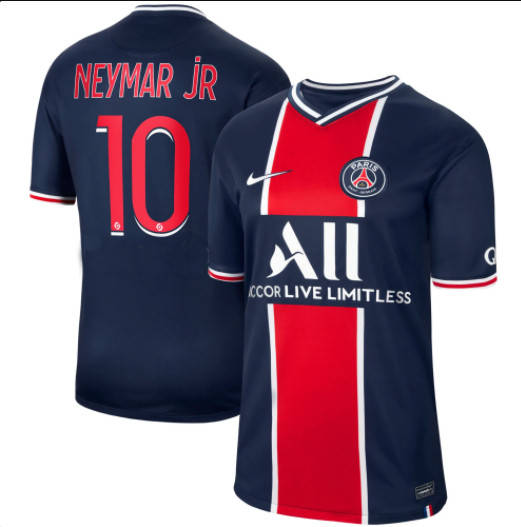 

Футбольная форма ПСЖ Неймар (FC PSG NEYMAR JR ) 2020-2021 Домашняя детская