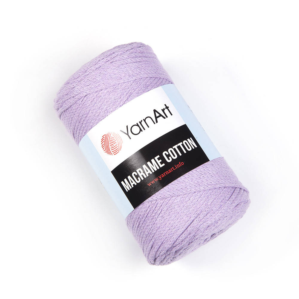 

Yarnart Macrame Cotton №765 сирень, Сиреневый