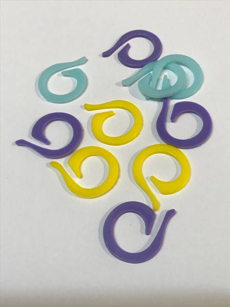 

Маркеры для вязания "улитка" (набор 10штук)