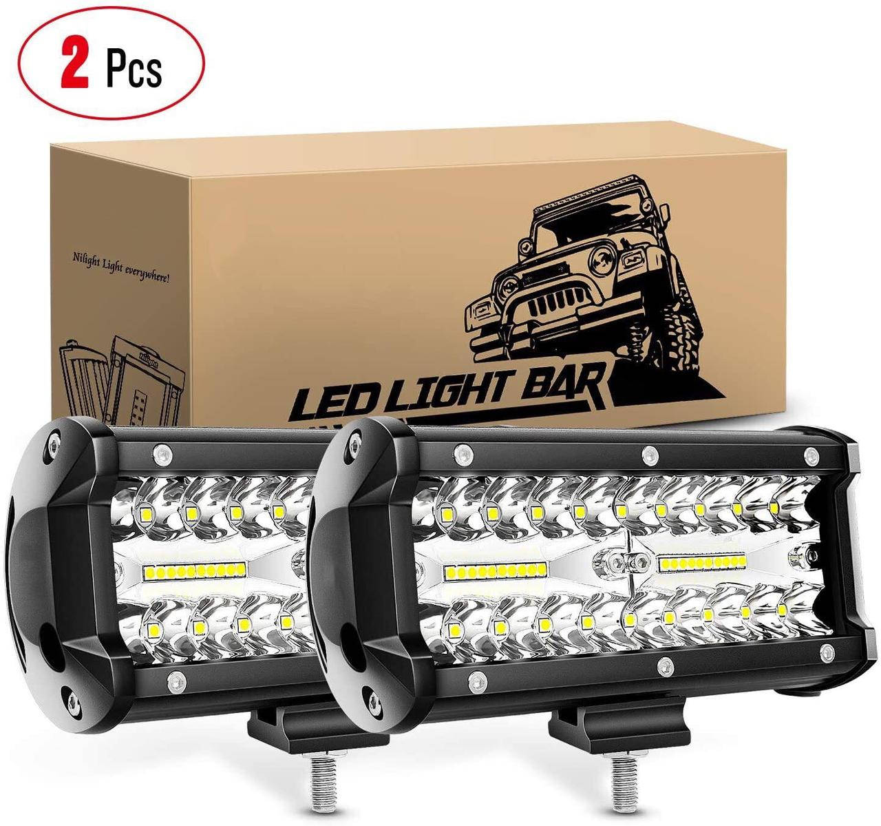 

Светодиодная LED фара 120Вт (Сверхяркие светодиоды 3w x40шт)