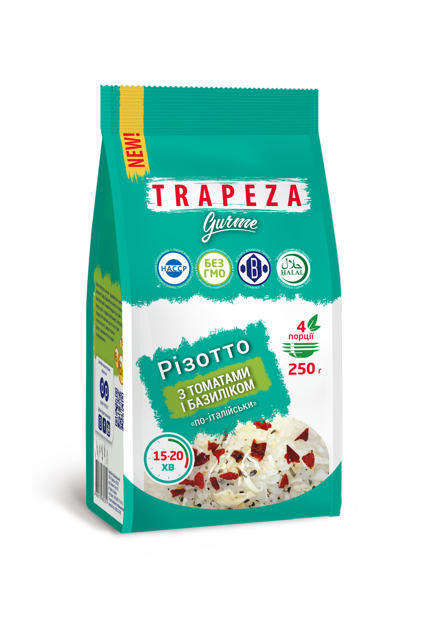 

Ризотто с томатами и базиликом по-итальянски Трапеза