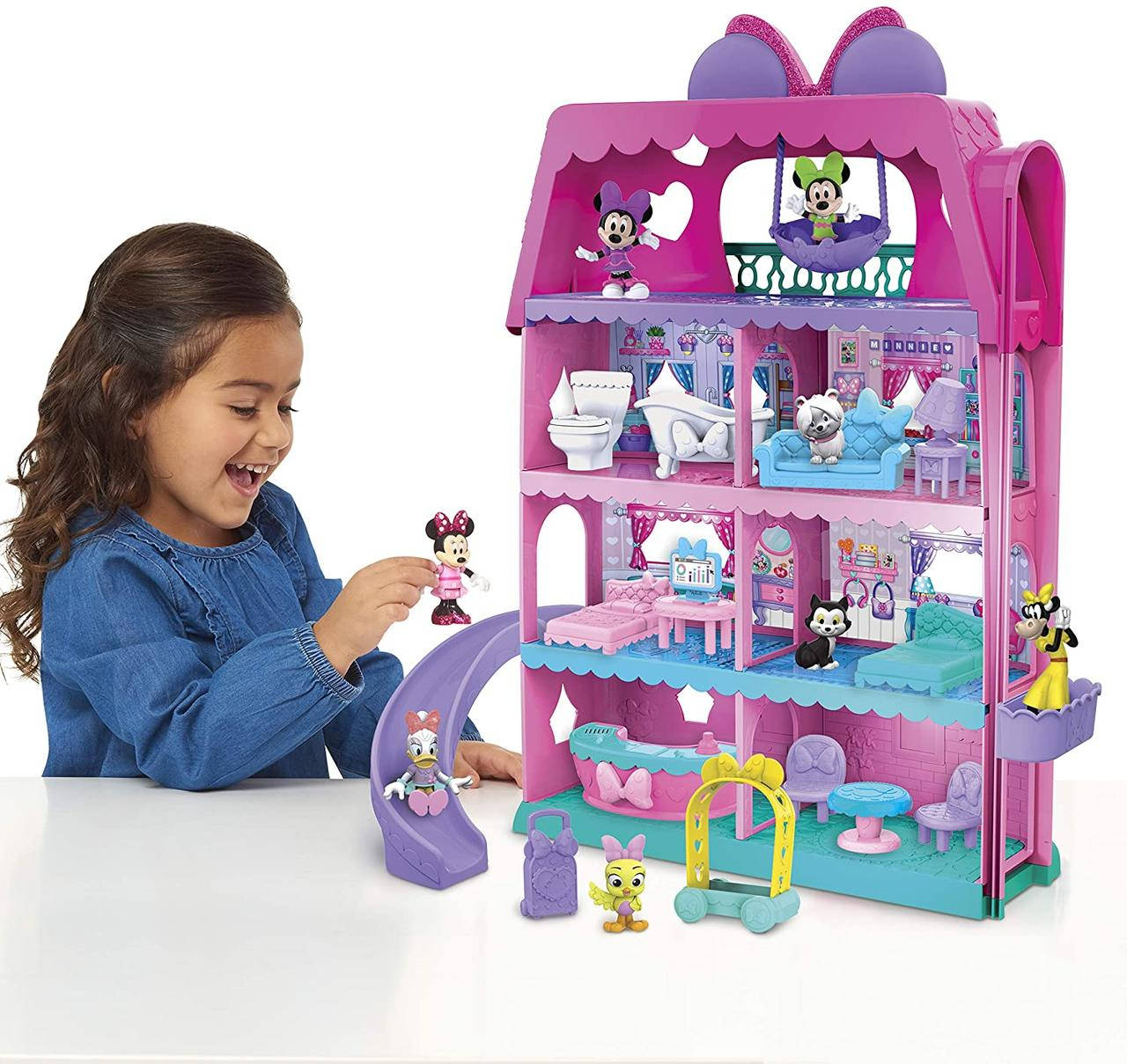 

Минни Маус домик, Гостиница Мини Маус, Disney Junior Minnie Mouse Bow-Tel Hotel