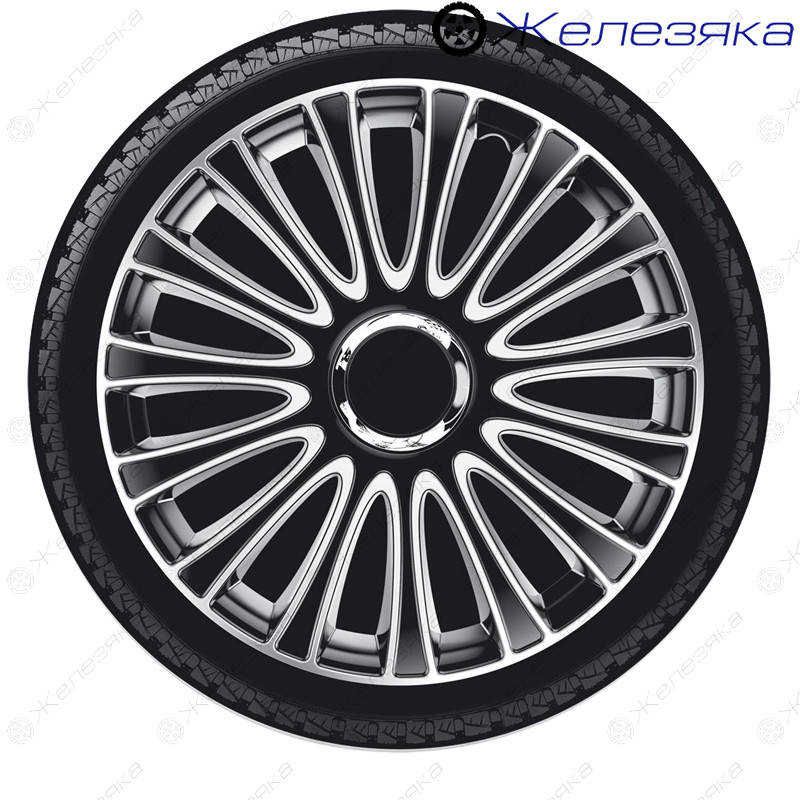 

Колпаки R17 ARGO LEMANSE SILVER BLACK