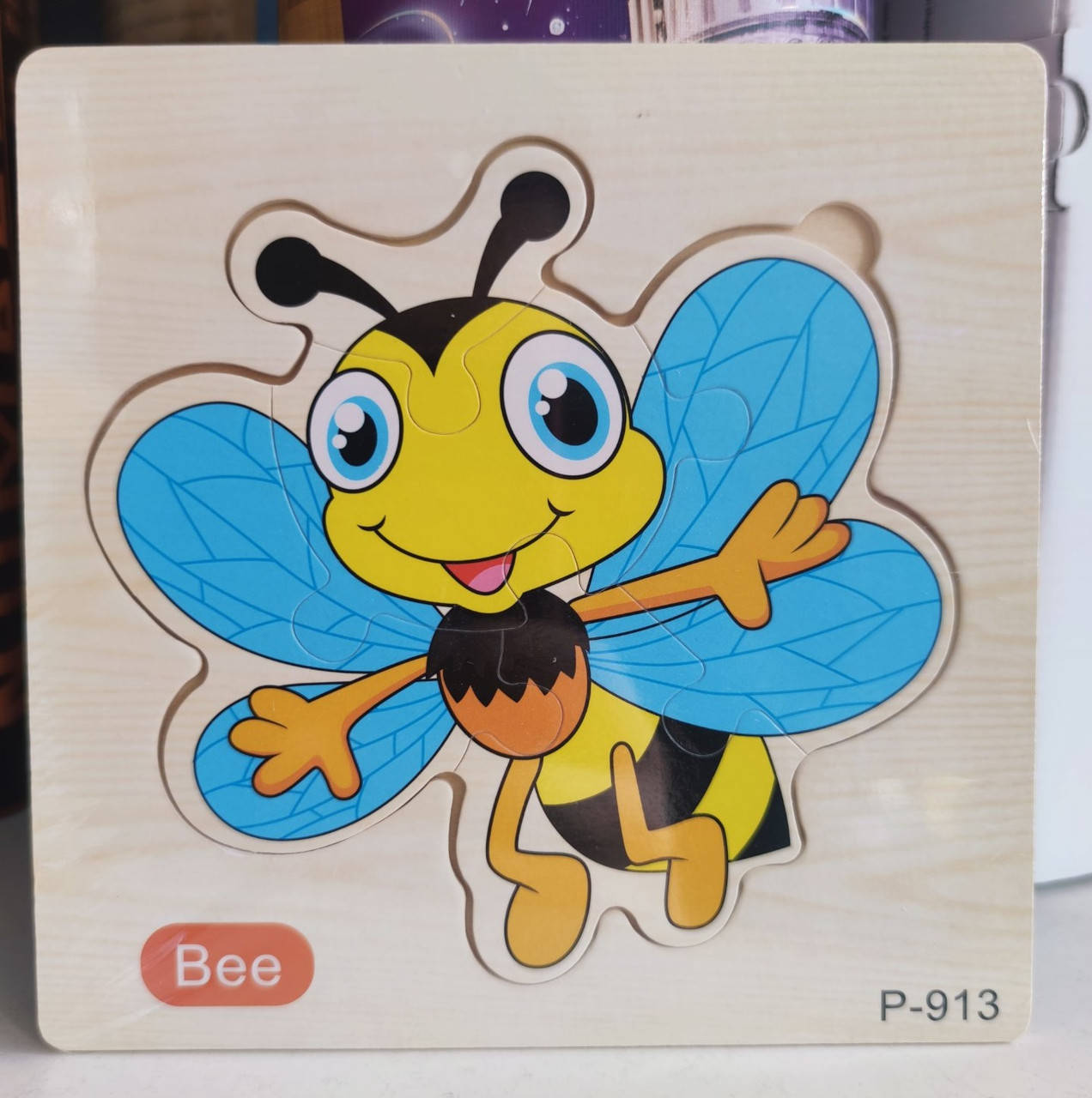 

Деревянный пазл Пчёлка, С49457