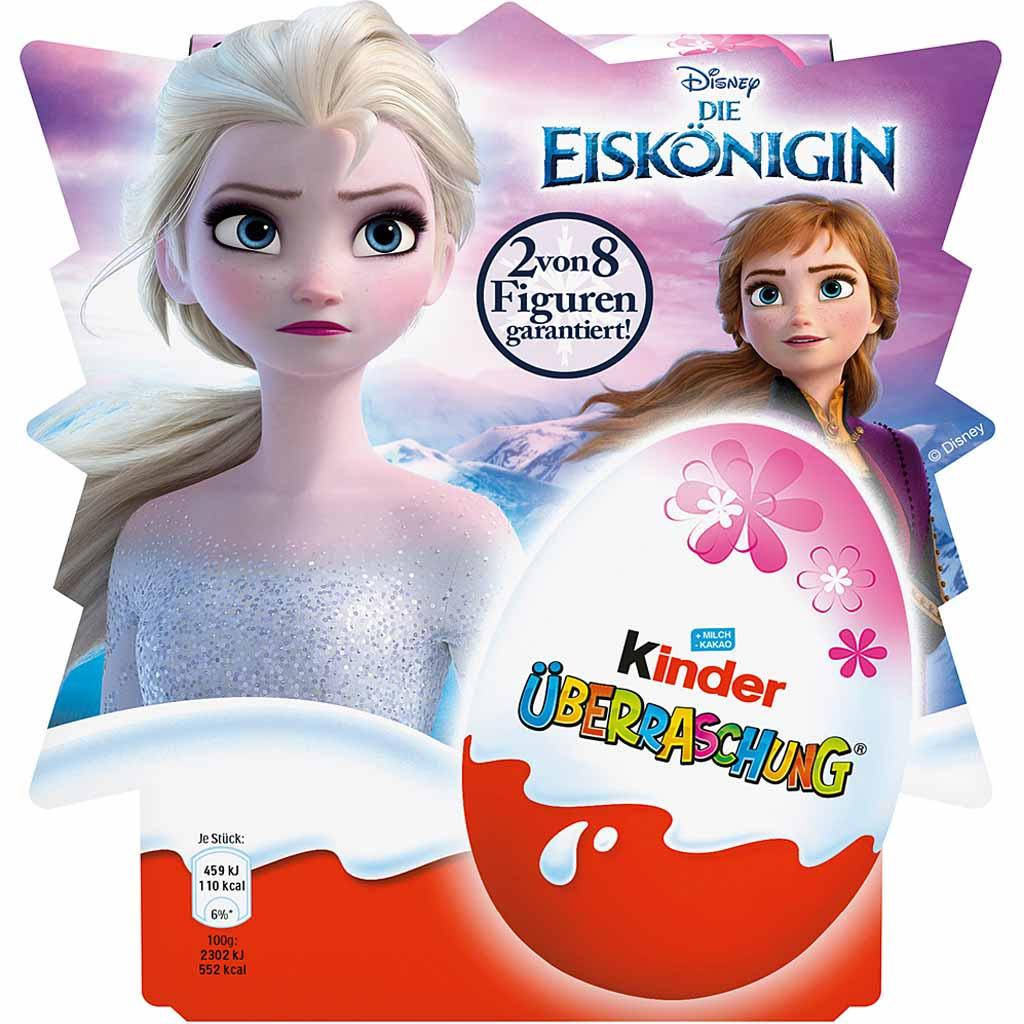 

Kinder Uberraschung Frozen Холодное сердце 4s 80 g *08/02/22