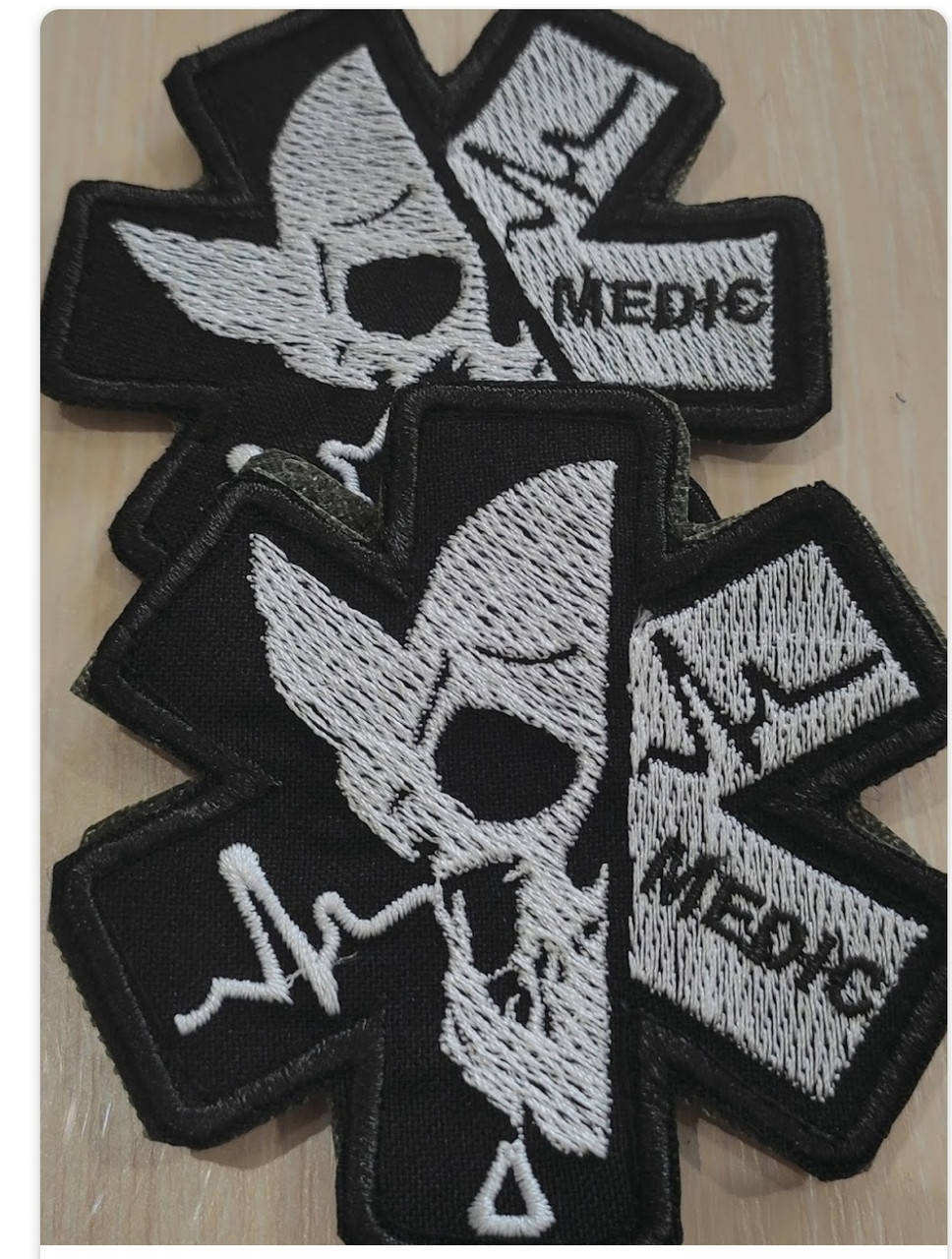 

Нашивка Medic/чорна