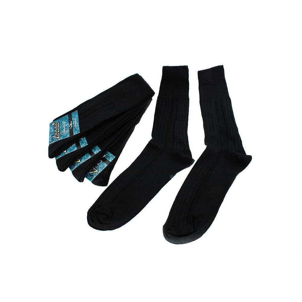 

Носки мужские Zsocks Zsocks полушерсть черн 43-44