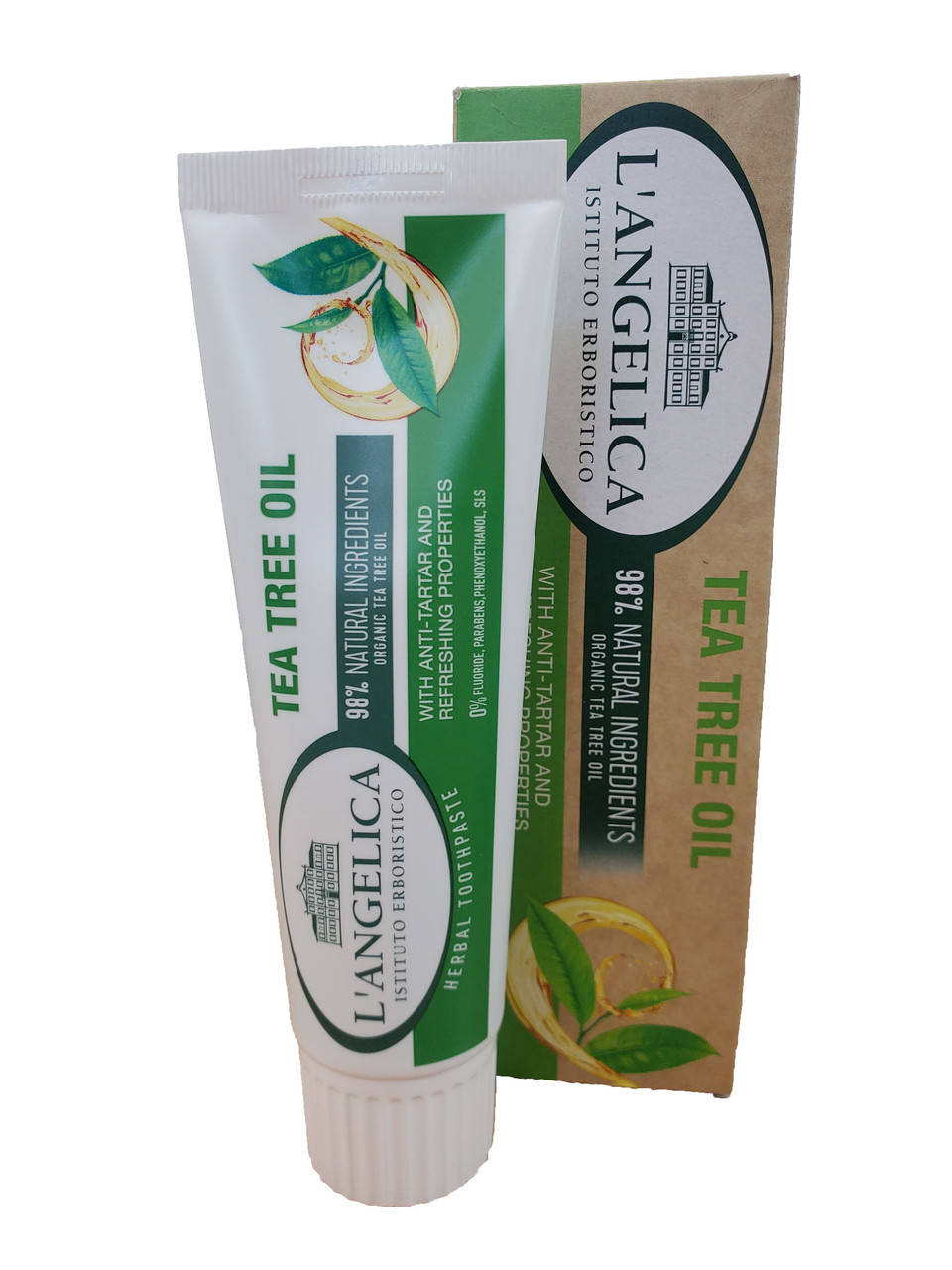 

Зубная паста L'angelica Tea Tree Oil с маслом чайного дерева, 75мл