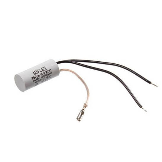 

Конденсатор 0.1uF+2x0.0027uF для миксера Zelmer (481.0030) 00757158