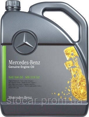 

Масло моторное Mercedes 5W-30 229.52 5 л